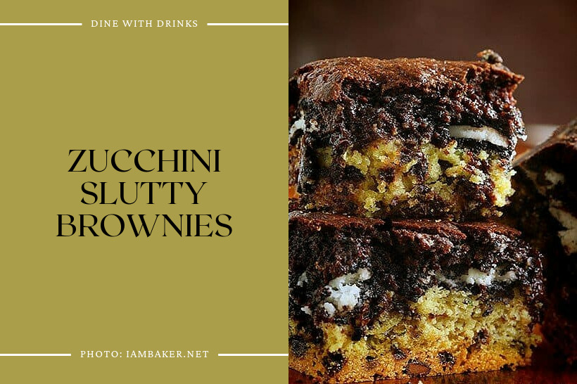 Zucchini Slutty Brownies