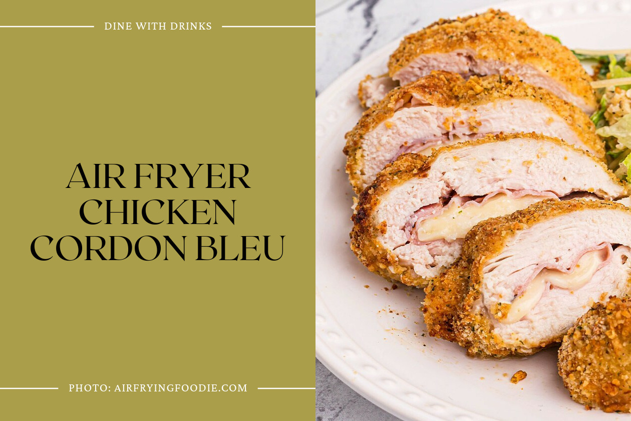 Air Fryer Chicken Cordon Bleu