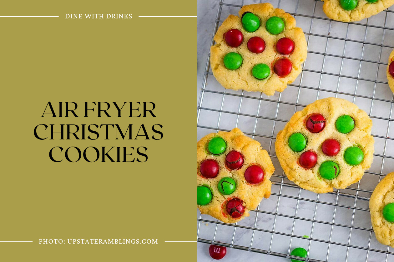 Air Fryer Christmas Cookies