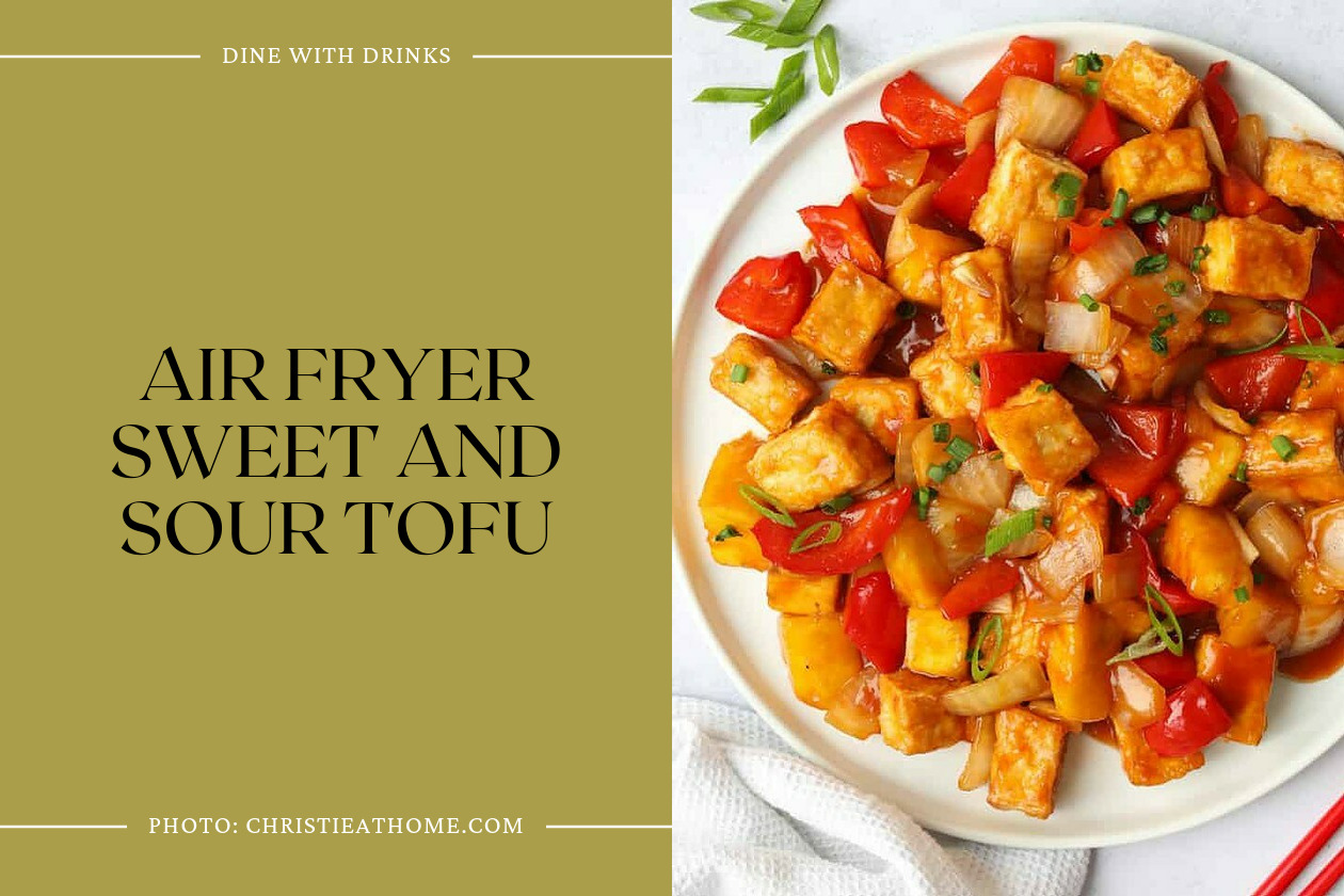 Air Fryer Sweet And Sour Tofu