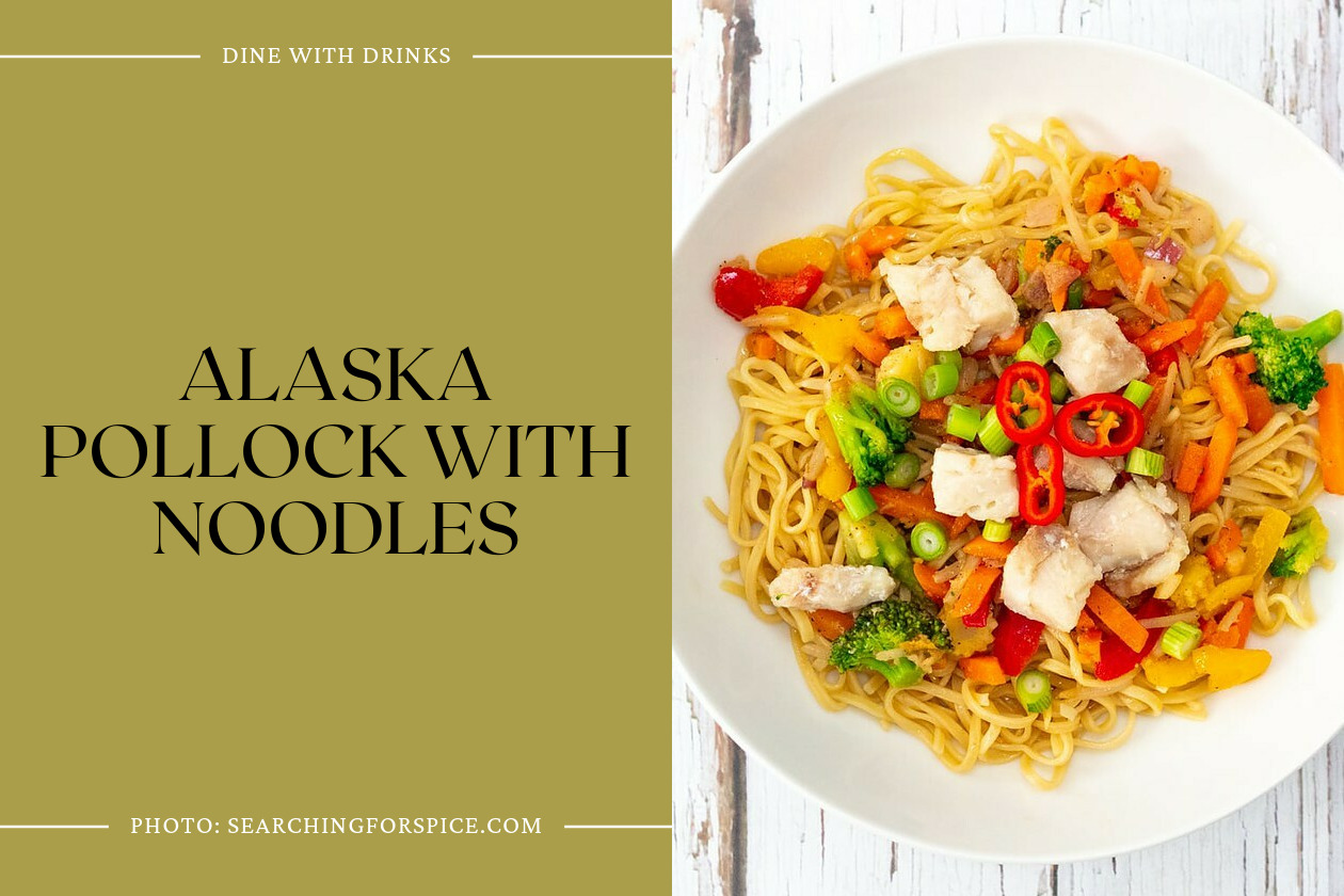 Alaska Pollock With Noodles