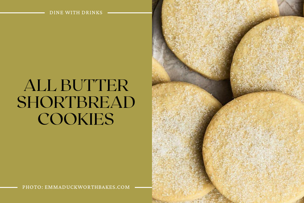 All Butter Shortbread Cookies