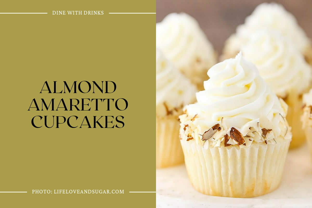 Almond Amaretto Cupcakes