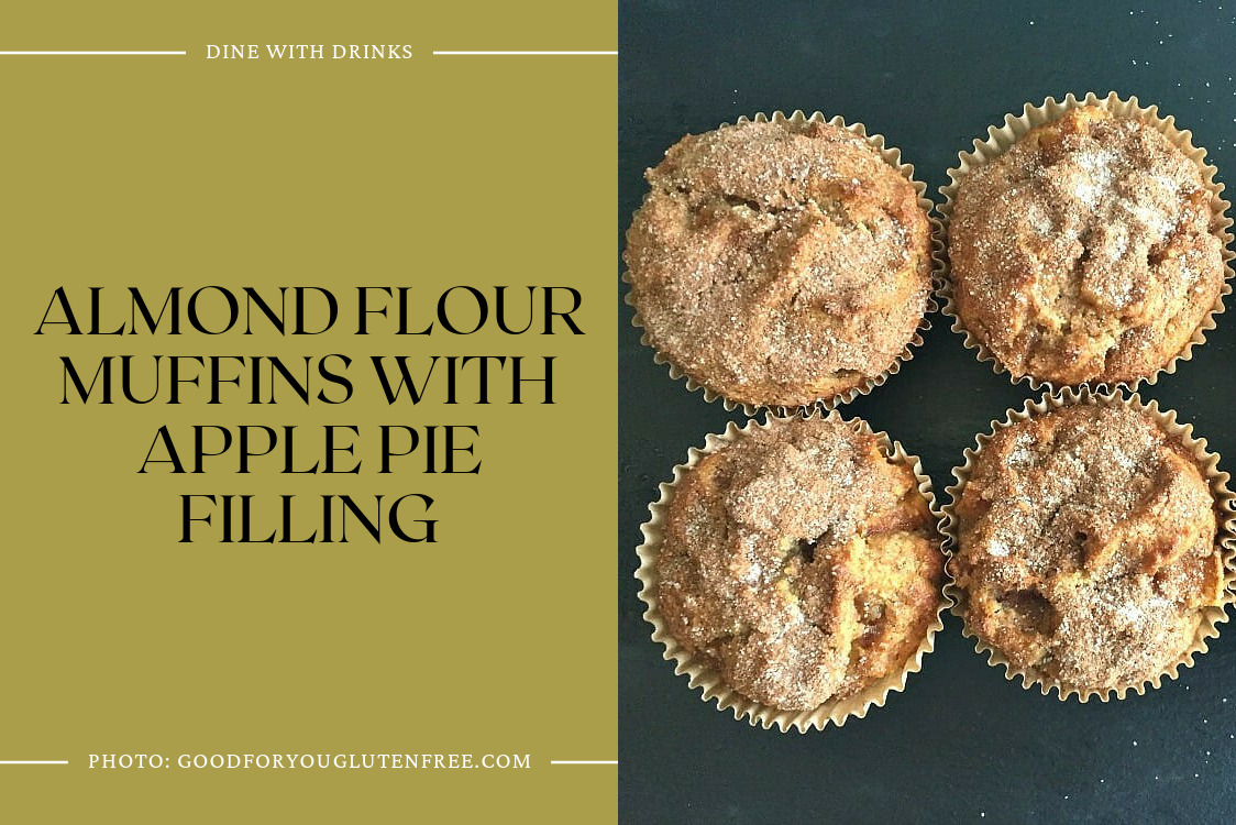 Almond Flour Muffins With Apple Pie Filling