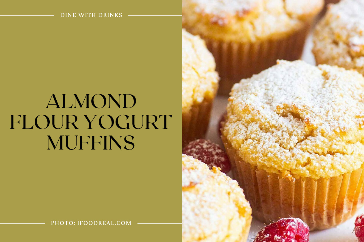 Almond Flour Yogurt Muffins