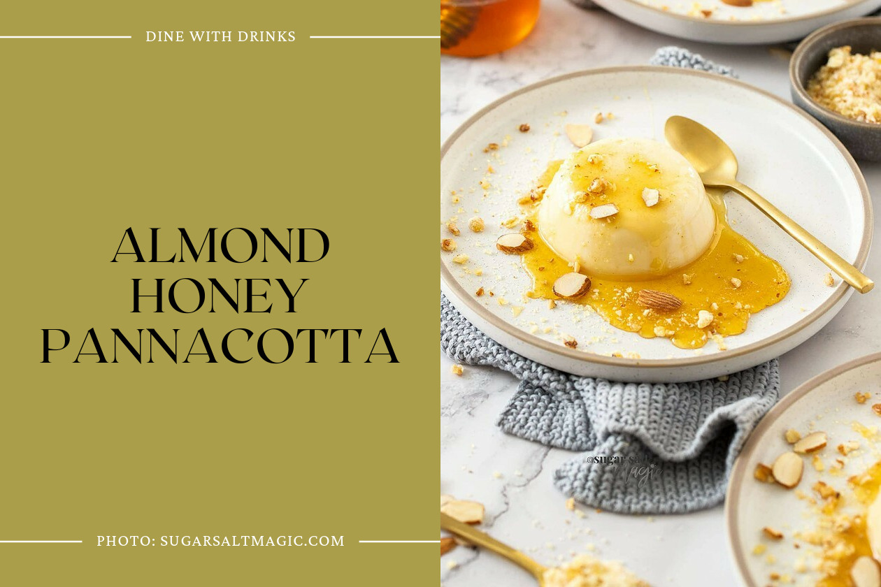Almond Honey Pannacotta