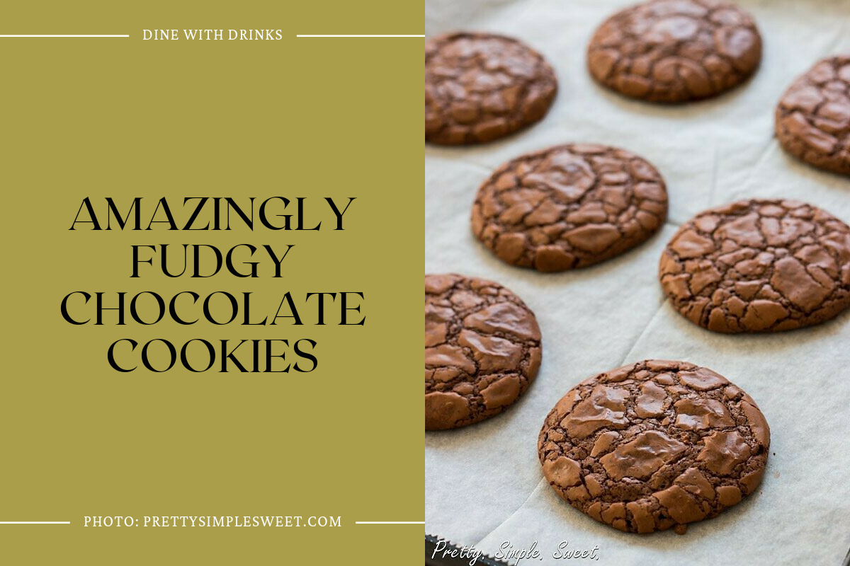 Amazingly Fudgy Chocolate Cookies