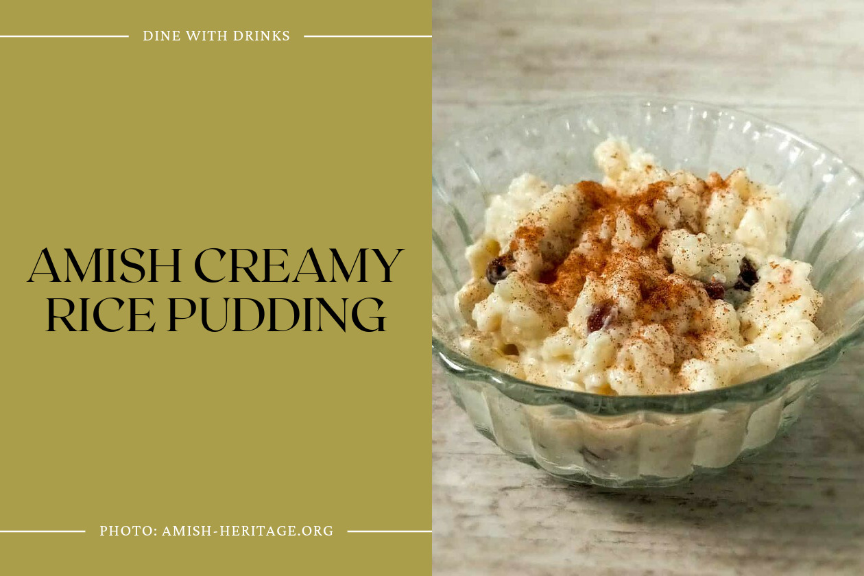 Amish Creamy Rice Pudding