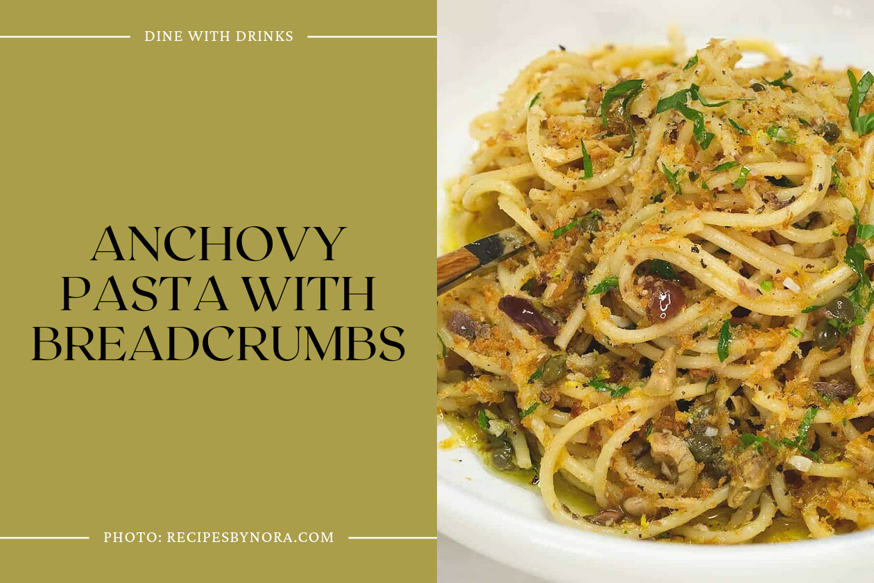 Anchovy Pasta With Breadcrumbs