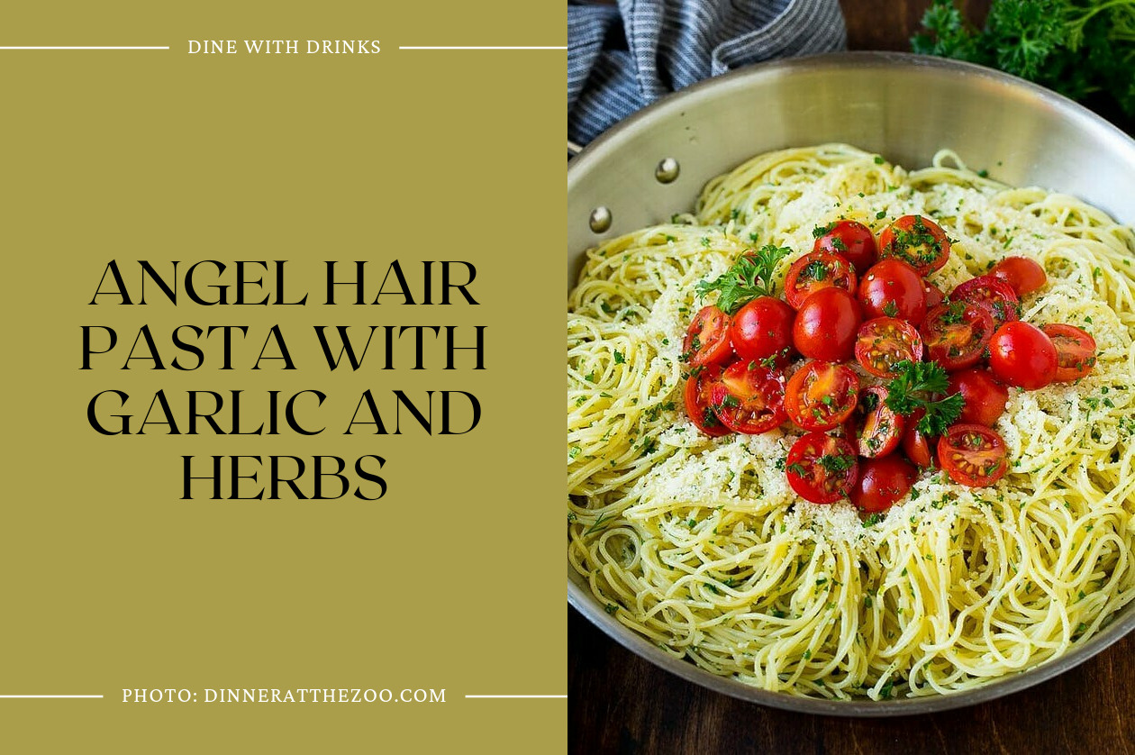 Angel Hair Pasta With Garlic And Herbs