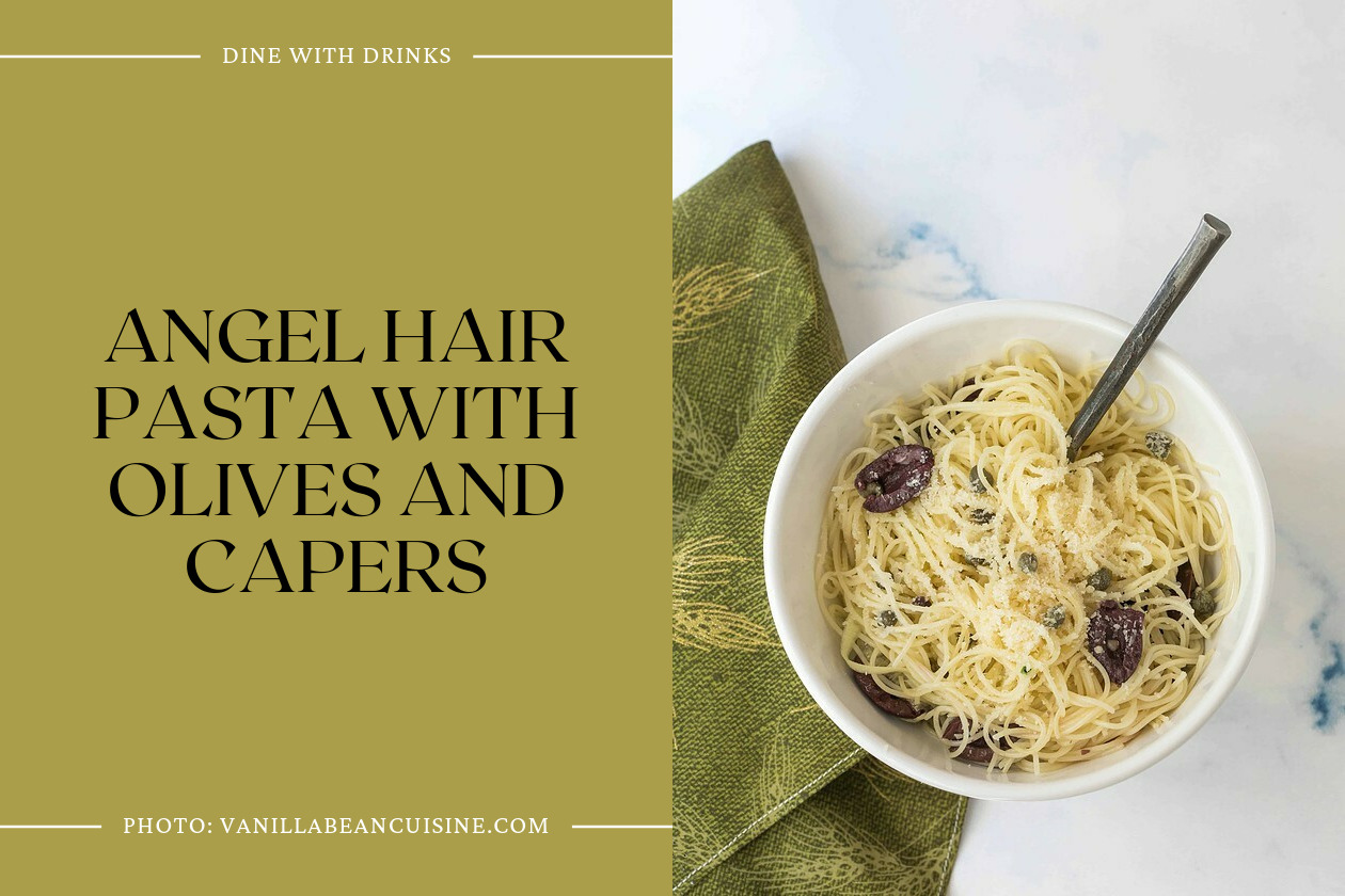 Angel Hair Pasta With Olives And Capers