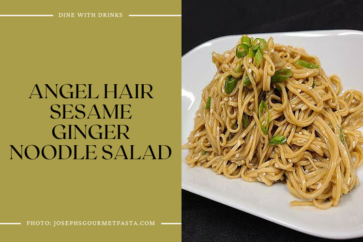 Angel Hair Sesame Ginger Noodle Salad