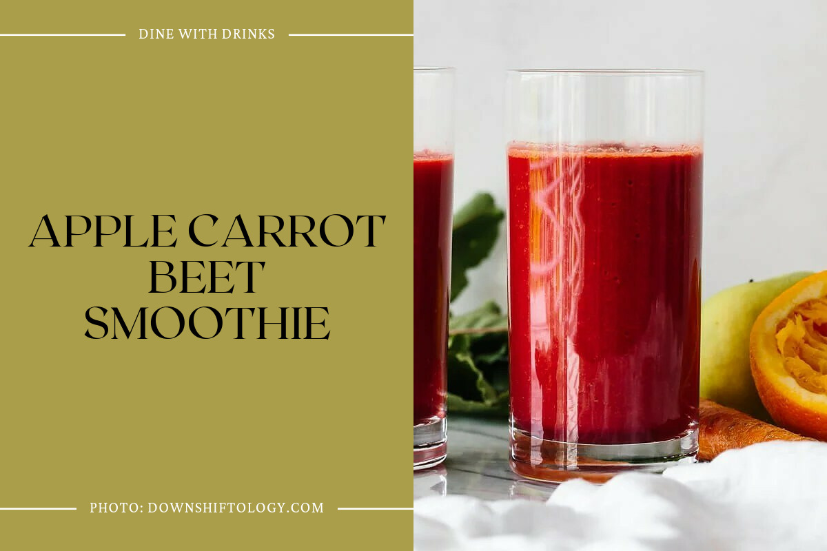 Apple Carrot Beet Smoothie