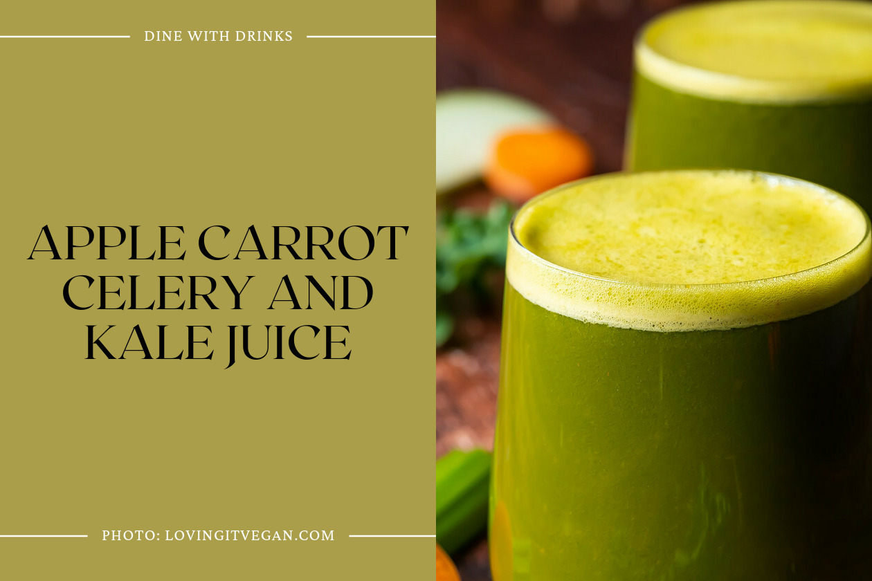 Apple Carrot Celery And Kale Juice