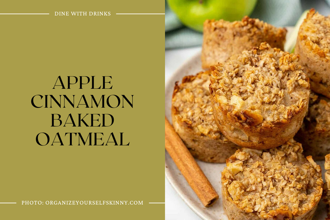 Apple Cinnamon Baked Oatmeal