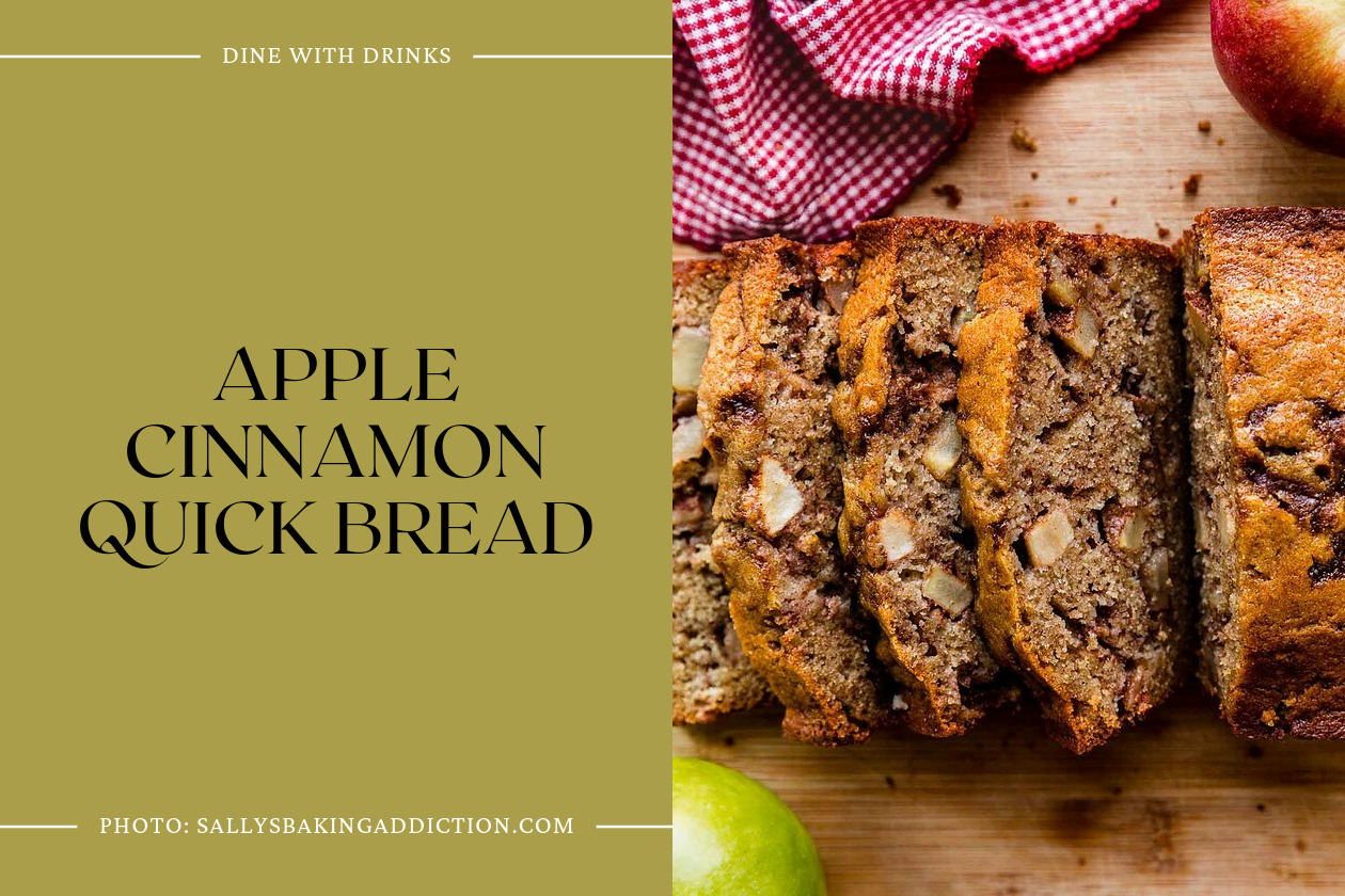 Apple Cinnamon Quick Bread