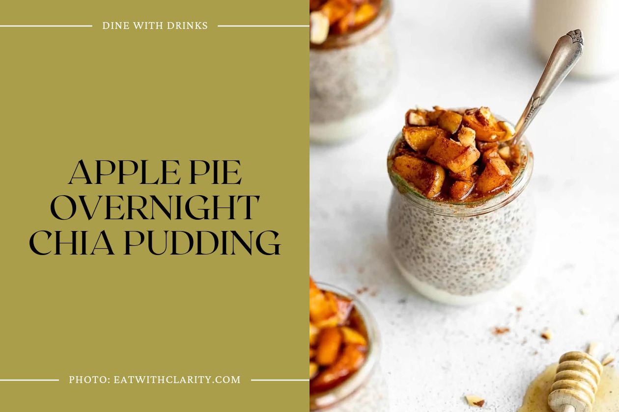 Apple Pie Overnight Chia Pudding