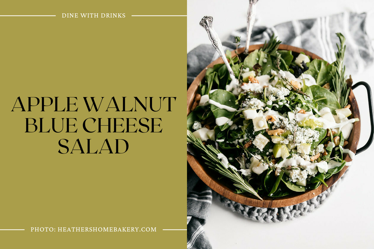 Apple Walnut Blue Cheese Salad