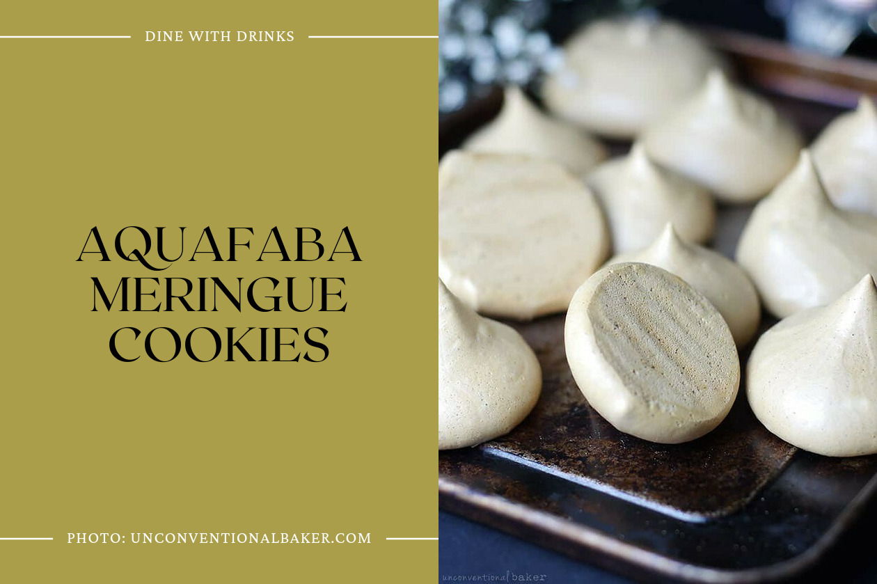 Aquafaba Meringue Cookies