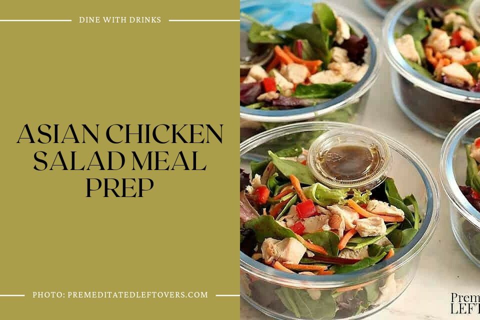 Asian Chicken Salad Meal Prep