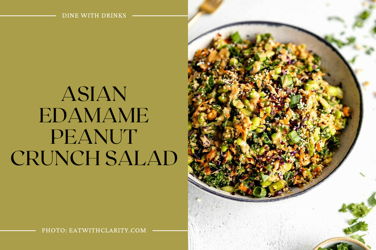 Asian Edamame Peanut Crunch Salad