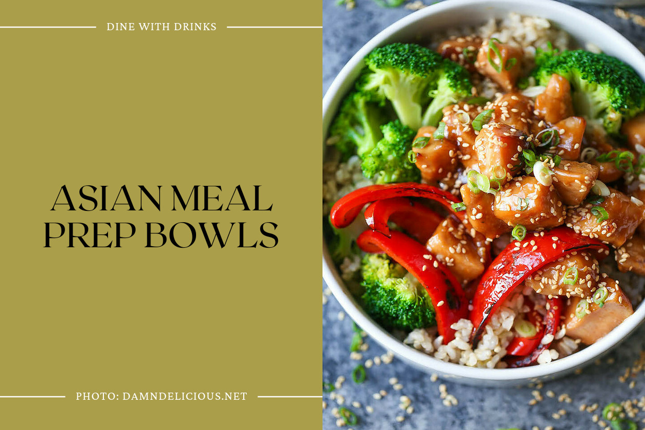 Asian Meal Prep Bowls