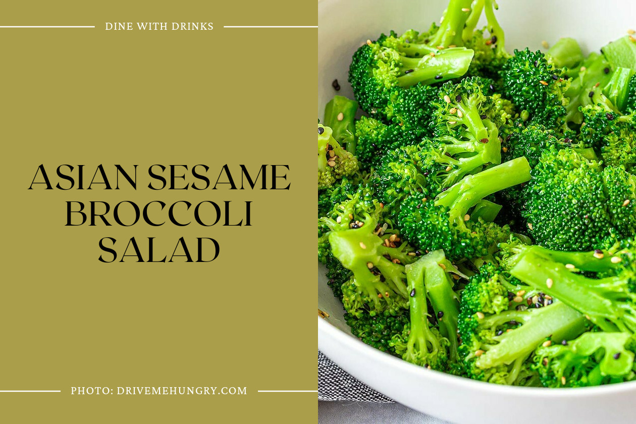 Asian Sesame Broccoli Salad