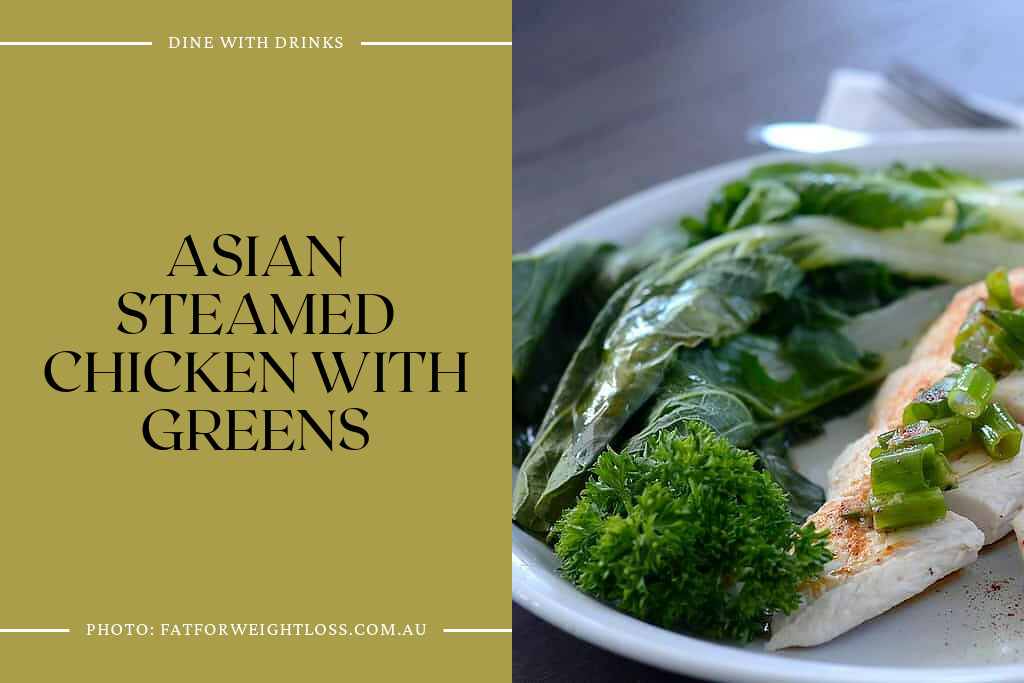 Asian Steamed Chicken With Greens