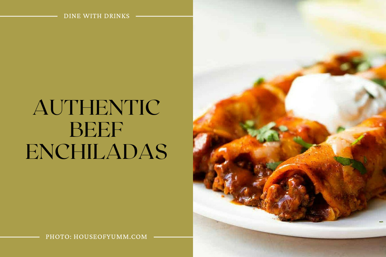 Authentic Beef Enchiladas