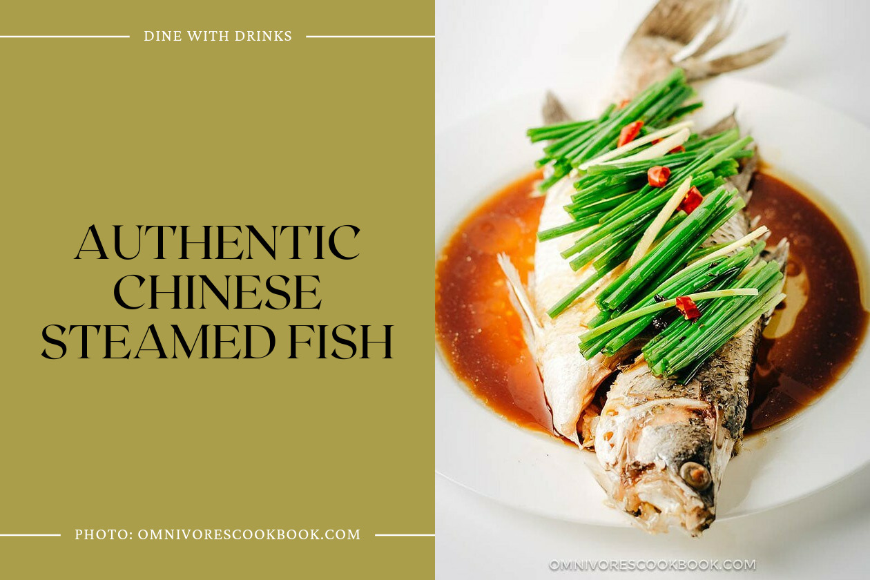 Authentic Chinese Steamed Fish