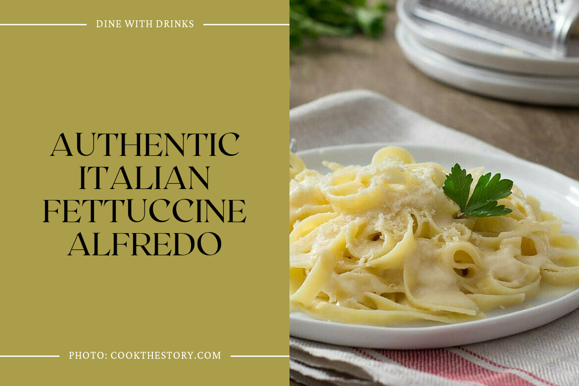 Authentic Italian Fettuccine Alfredo