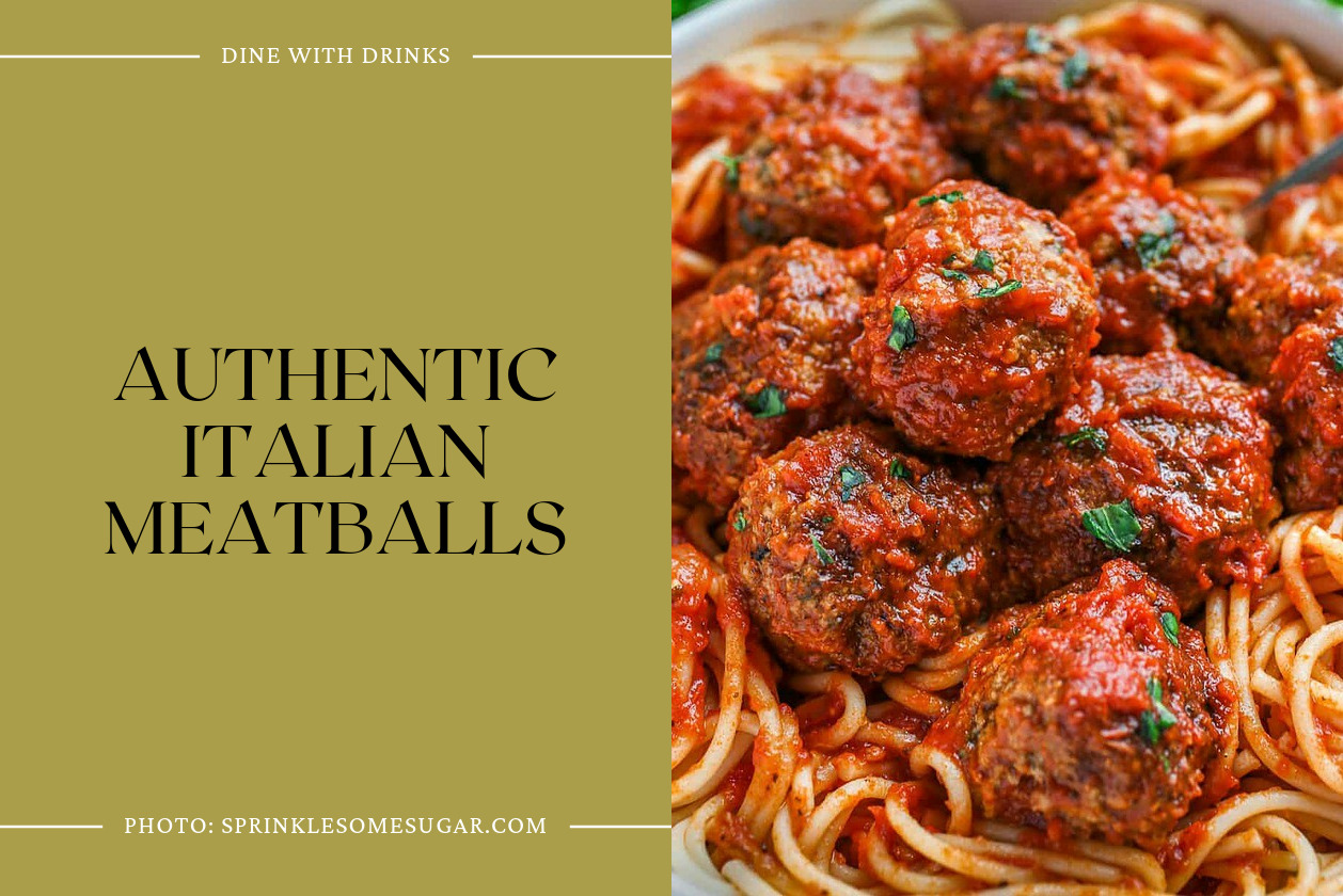 Authentic Italian Meatballs