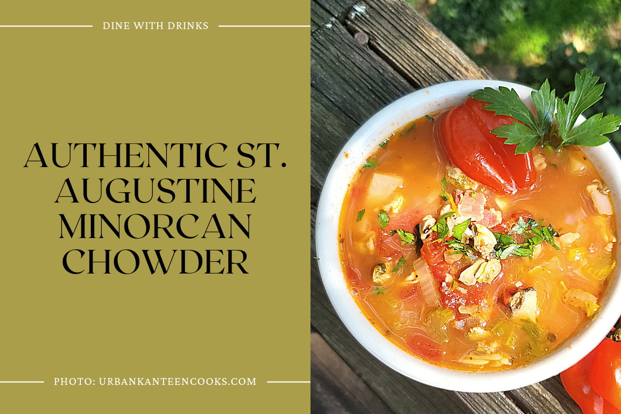 Authentic St. Augustine Minorcan Chowder