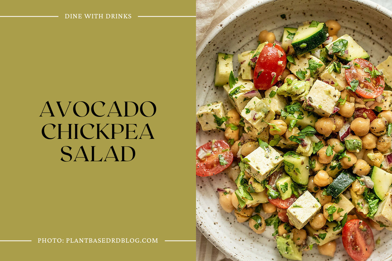 Avocado Chickpea Salad