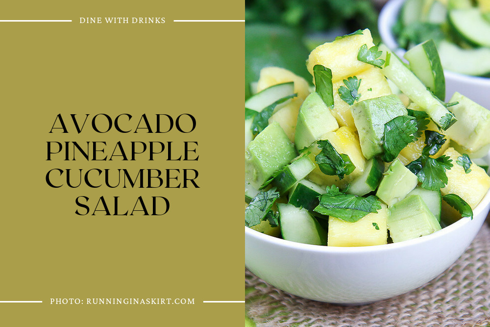 Avocado Pineapple Cucumber Salad