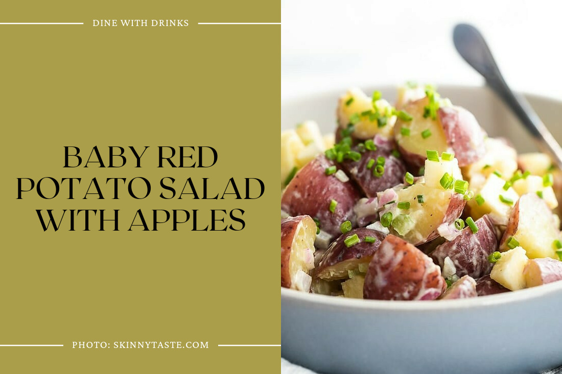 Baby Red Potato Salad With Apples