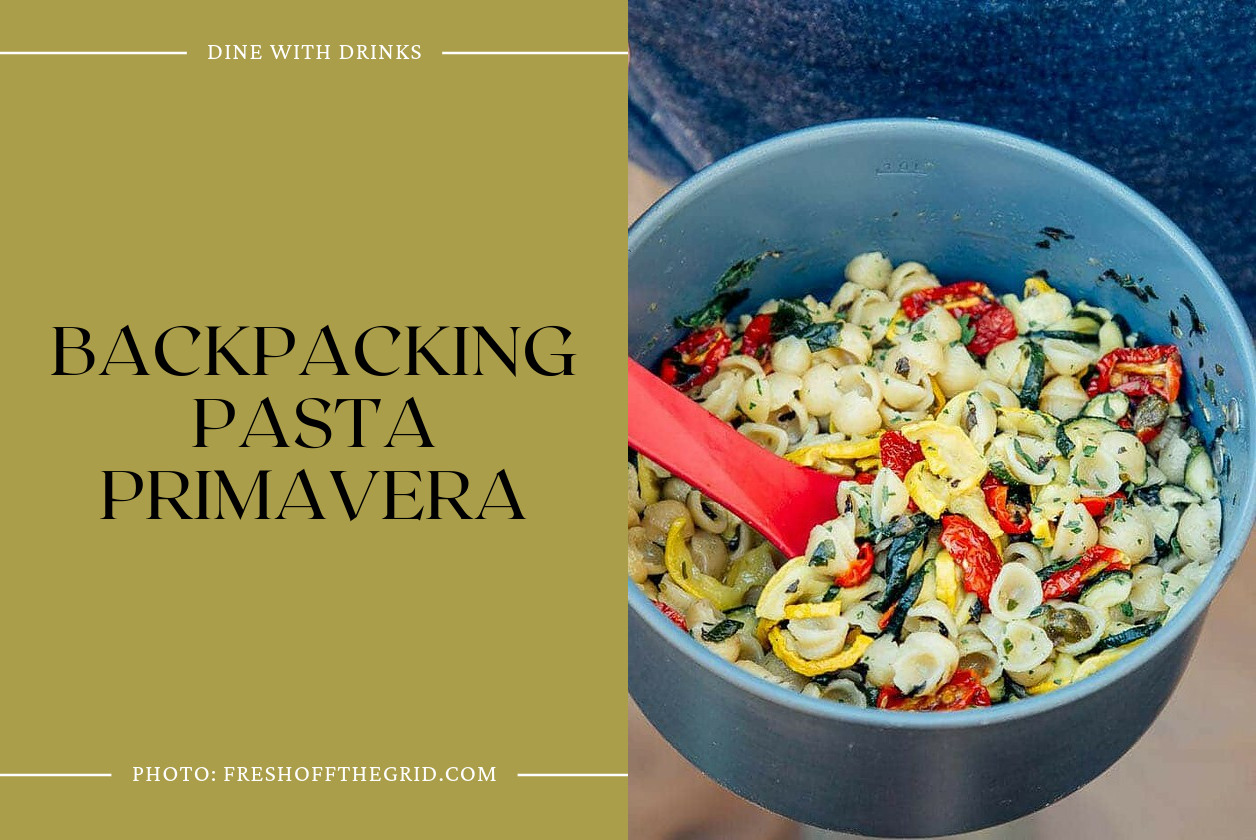 Backpacking Pasta Primavera