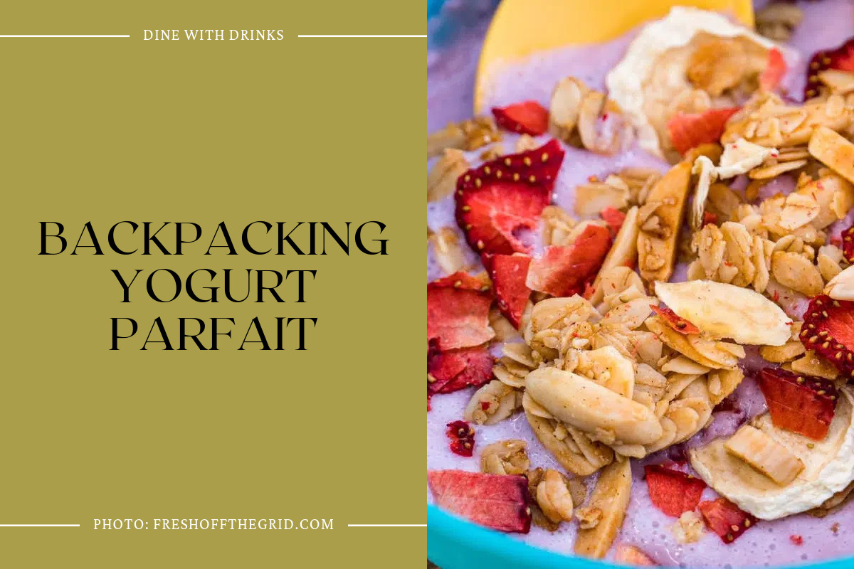 Backpacking Yogurt Parfait