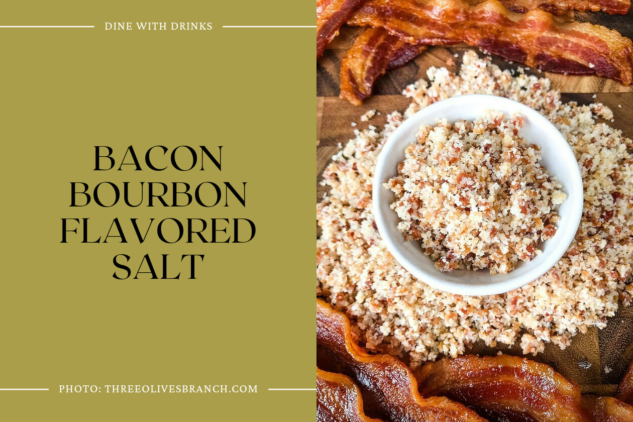 Bacon Bourbon Flavored Salt