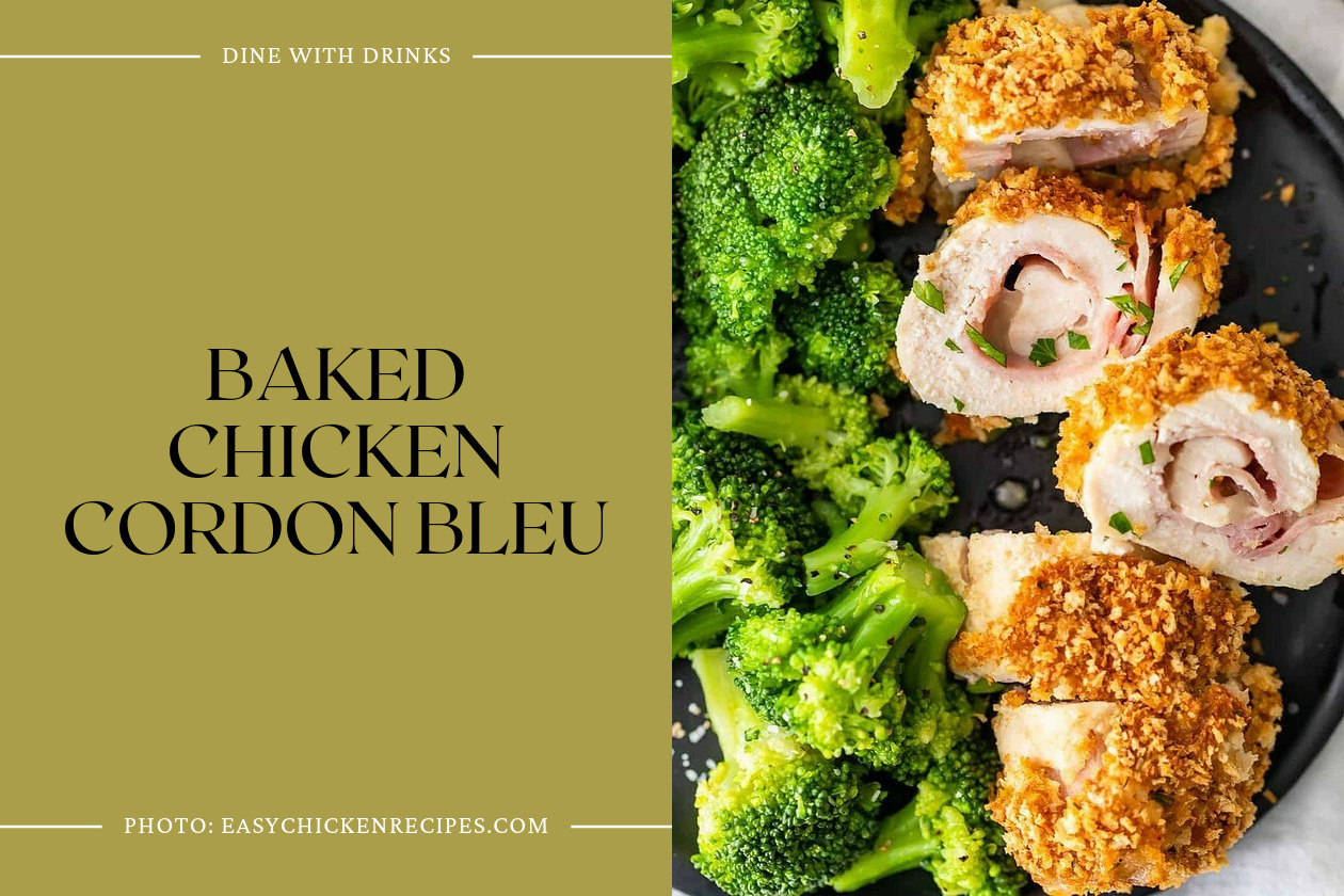 Baked Chicken Cordon Bleu