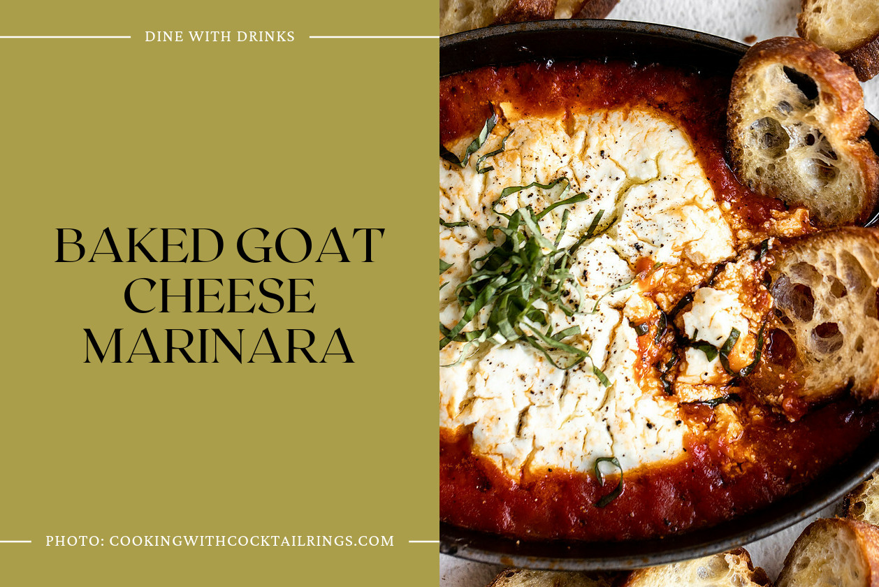 Baked Goat Cheese Marinara