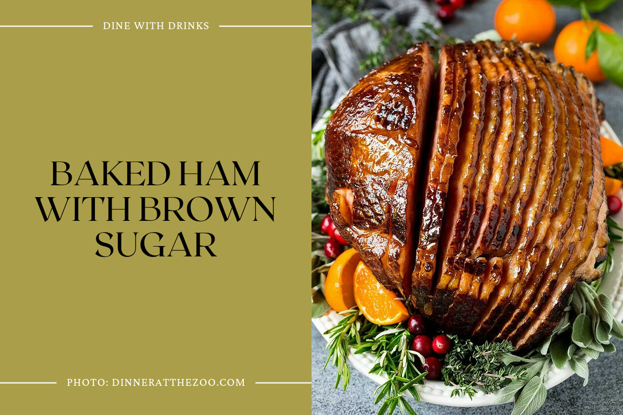 Baked Ham With Brown Sugar