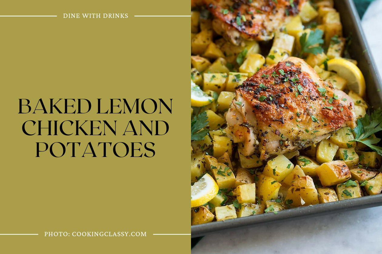 Baked Lemon Chicken And Potatoes