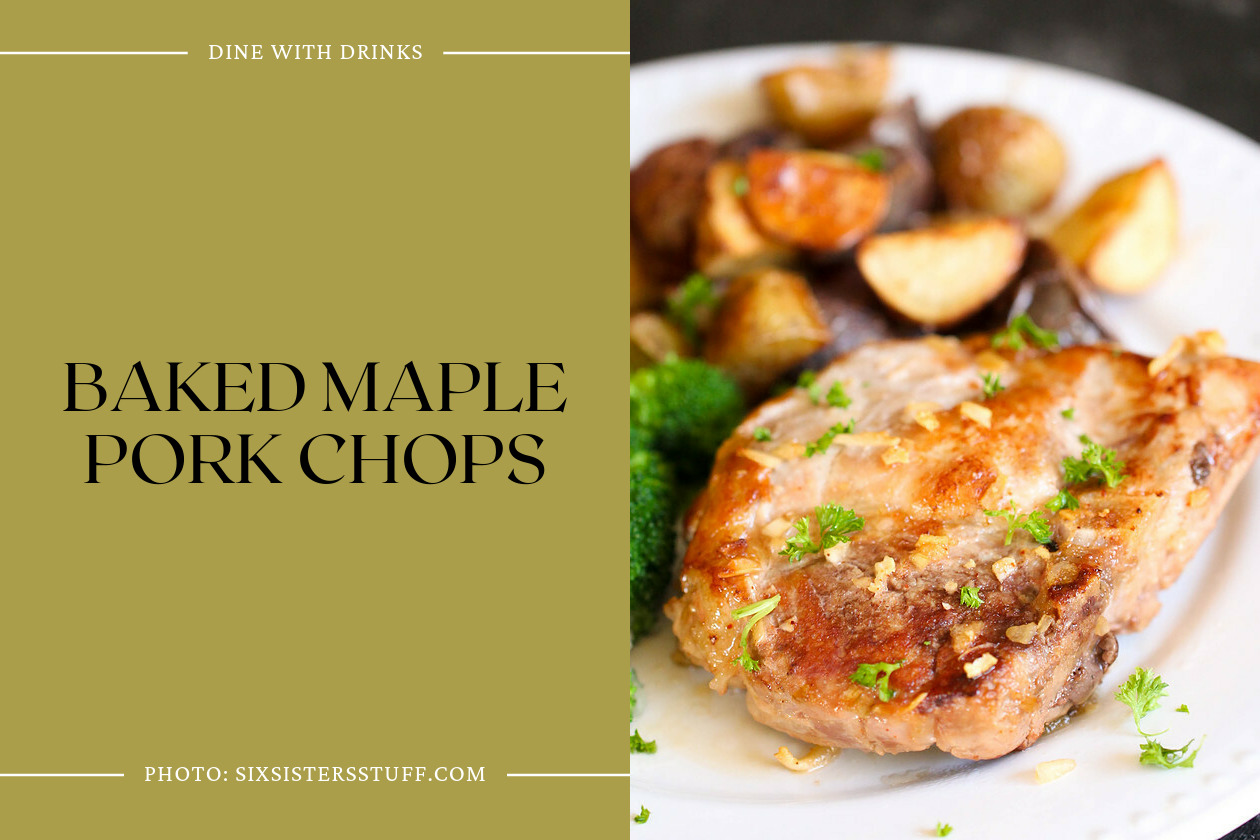 Baked Maple Pork Chops