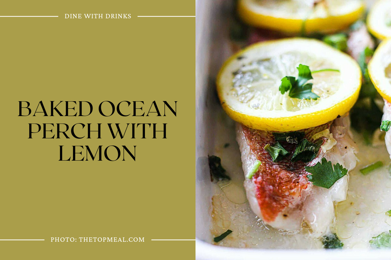 Baked Ocean Perch With Lemon
