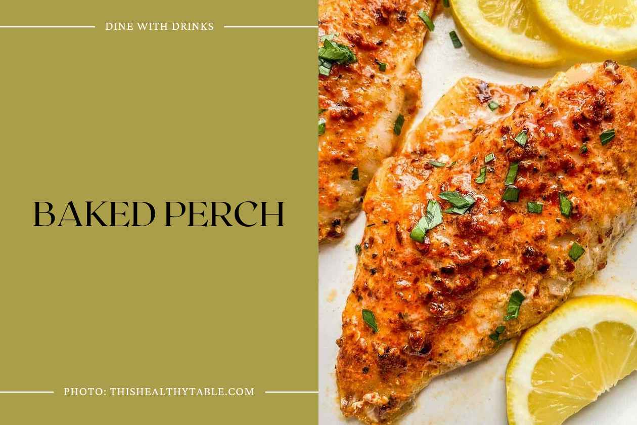 Baked Perch