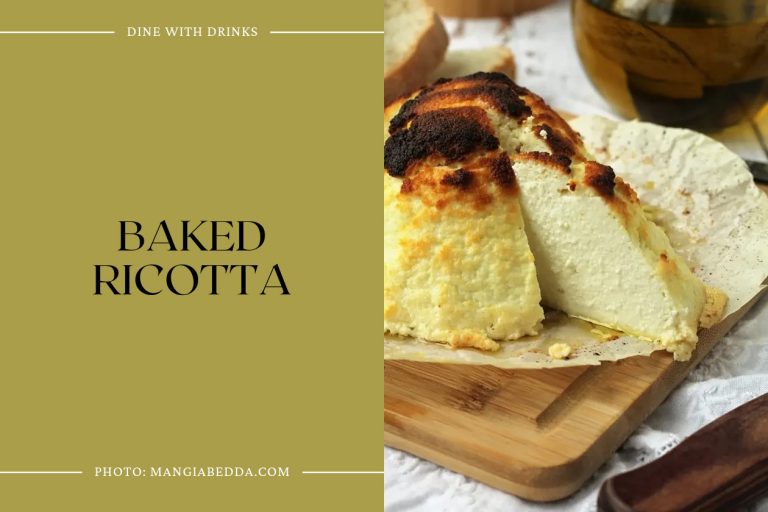 29 Ricotta Recipes to Make Your Taste Buds Swoon! | DineWithDrinks