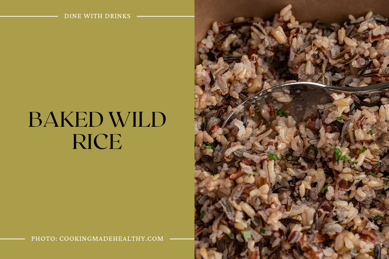 Baked Wild Rice