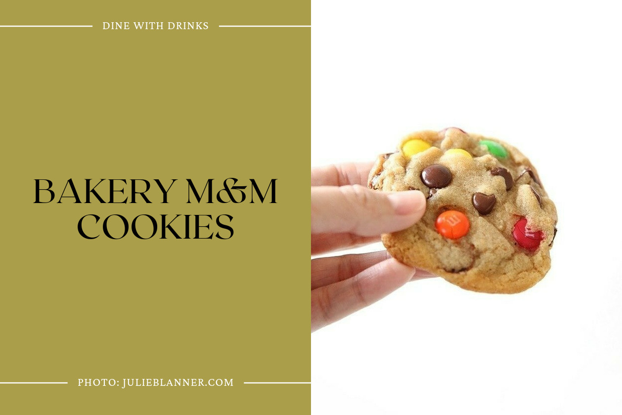 Bakery M&M Cookies