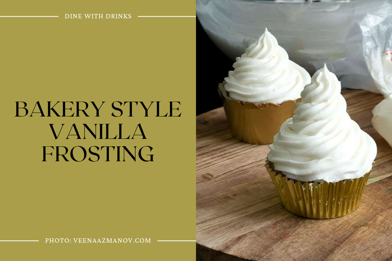 Bakery Style Vanilla Frosting